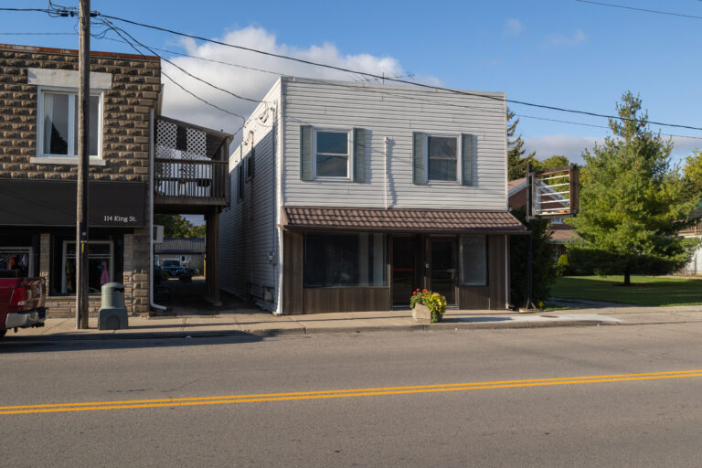 Great opportunity to lease a highly visible commercial unit in Burford’s downtown core.