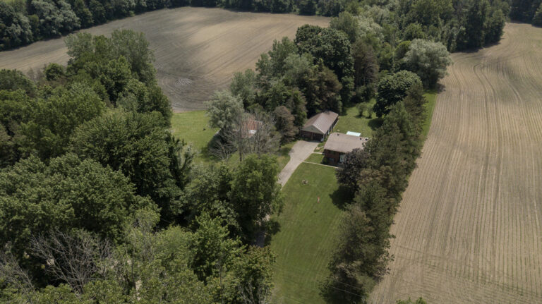 Picturesque 57 acre farm on a quiet paved country road, mins from Hwy 403 in Southwestern Brant County.