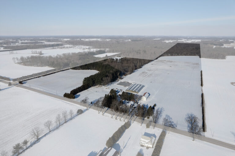 Beautiful 75.4 Acre farm offering approx. 53 workable acres of nice & flat, sandy loam soil that has never grown ginseng and is certified Organic.