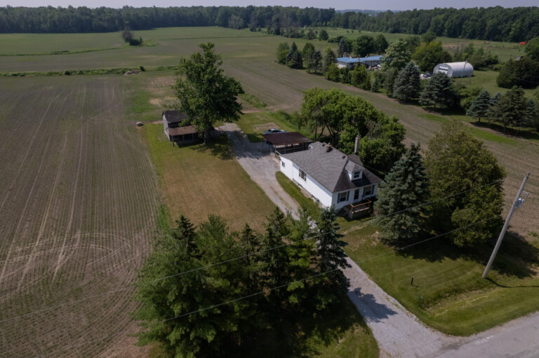 Picture perfect 64-acre hobby farm, located on a quiet, paved country road just east of Waterford.