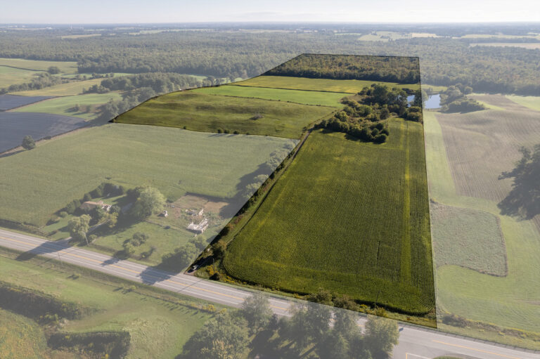 65.5 (total) acres of productive soil in Brant County with approximately 40 workable.