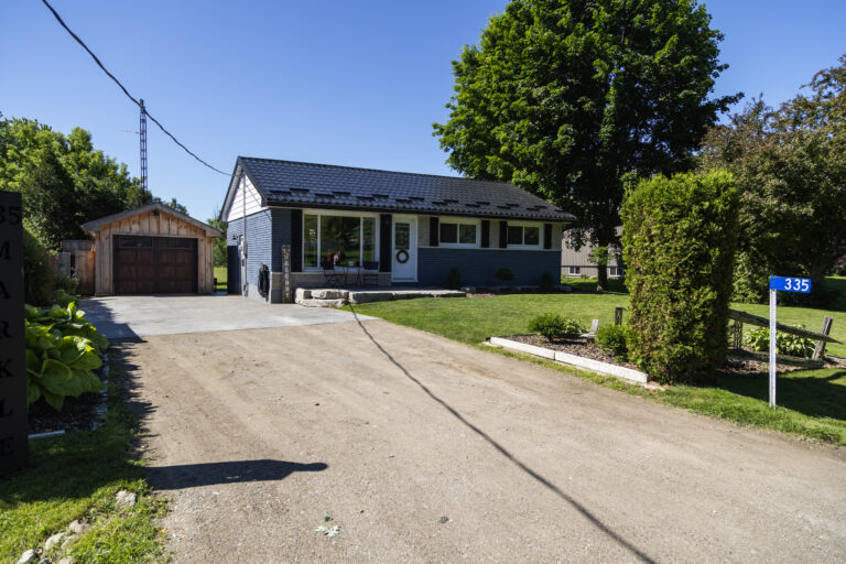 Immaculate, turn-key home and property just off Hwy 403 in the charming hamlet of Cathcart.