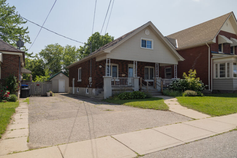 Fantastic residential/commercial all brick bungalow for sale with C8 zoning and plenty of permitted uses.