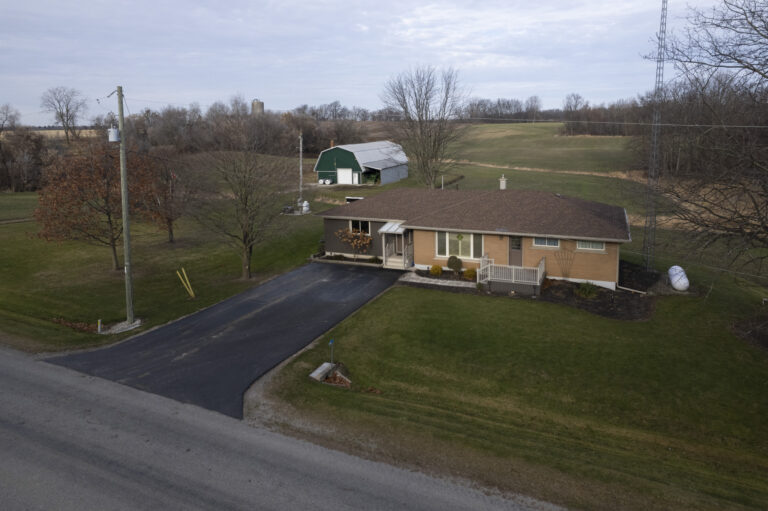Picturesque 25 acre hobby farm located on a quiet, paved country road in Brant, near the Norfolk & Oxford boundaries