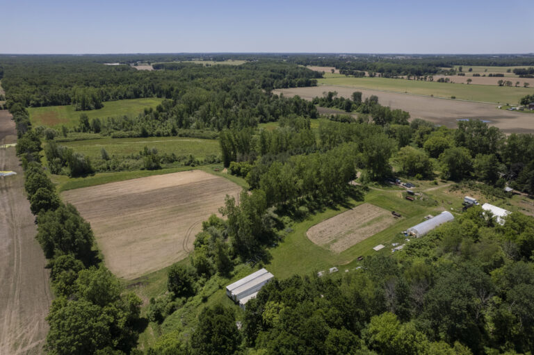 Picturesque 100 acre hobby farm, fronting on three paved country roads, mins from Hwy 403 access in Southwestern Brant County.