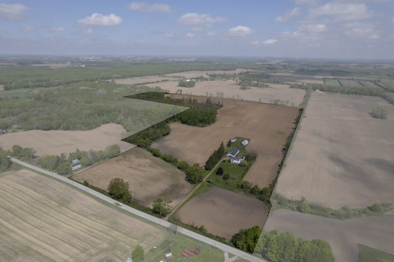Picturesque 60-acre farm located on a quiet, paved country road in Brant, mins from Hwy 403 access.