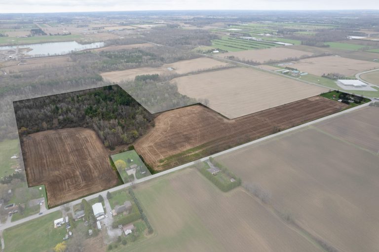 Picturesque 53.16 acre hobby farm at the intersection of Hwy 24 and Concession 8, just west of Waterford.