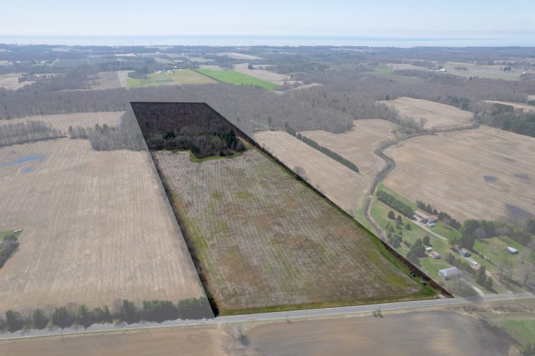 Stunning building lot/hobby farm on 50 acres of prime Elgin County mixed farmland and bush.